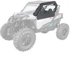 SuperATV Primal Soft Cab Enclosure Upper Doors For Can-Am Maverick/Commander