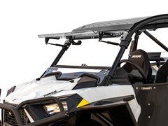 SuperATV Scratch Resistant Flip Windshield for Polaris RZR Trail S 1000 (2021+)