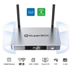 Superbox Elite Ultra 4GB+128GB,1000M Ethemet WIFI6
