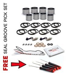 Suzuki GSF650A Bandit L2 2012 front brake caliper piston seal rebuild repair ABS