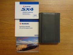 Suzuki SX4 Owners Handbook Manual and Wallet 06-09