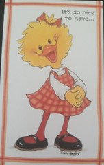 SUZY'S ZOO "IT'S SO NICE TO HAVE..." FRIENDSHIP GREETING CARD W/SUZY DUCKEN
