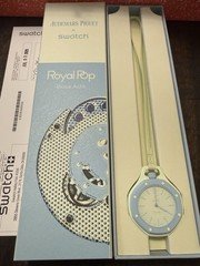 Swatch Audemars Piguet x Swatch Royal Pop Blaue Acht Quartz 34mm Box