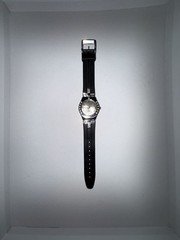 Swatch Irony Medium Fancy Me Black Crystal Dial Watch YLS430G