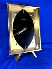 Swiss Rosemont Geneve Mid-Century Modern  Atomic Alarm Desk Mantel Clock     318