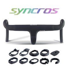 Syncros Road Bike Carbon Internal Cable Integrated Handlebar with Spacers