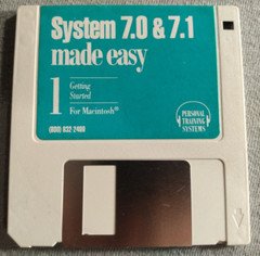 System 7.0 & 7.1 Made  Easy for Macintosh Getting Started Personal Training Sys.
