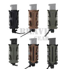 Tactical Molle Soft Shell 9mm Pistol Mag Carrier Magazine Pouch Mag Holder-Tall