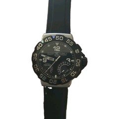 TAG Heuer Formula 1 Calibre S 45mm Quartz Chronograph Black Dial Rubber