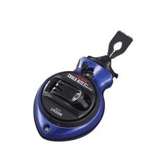 Tajima CR202B-P Contractor Grade Ultra Thin Chalk Line Reel w Blue Micro Chalk
