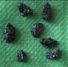 Tar From Hajr E Aswad Surround Holy Kabbah Makkah CERTIFIED EX EXIBIT PIECE