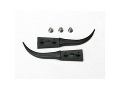 Techni-Pro 758TW257 - 1.6' ESD Plastic Tips, Style 7, Carbon Fiber Tips for