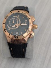 Technomarine Cruise Star 45mm Rose Gold Stainless Steel Case with Brown Silicone