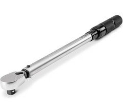 Tekton TRQ52402 1/2” 40-200 ft/lb 90 Tooth Micrometer Torque Wrench, New