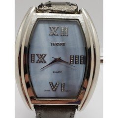 Terner women's watch Blue opalescent face Jewels on face. 101209-9 Working watch
