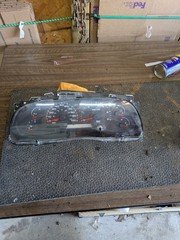 *Tested* 2002-2004 Ford F250 F350 Excursion Gas Gauge Cluster With Tach OEM