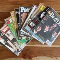 The Beatles Themed Mixed Magazine Lot of 16  McCartney Lennon Harrison Vintage