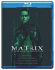 The Matrix 4-Film Déjà vu Collection Blu-ray NEW