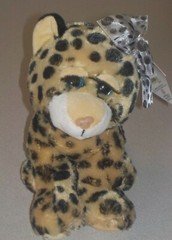 The Petting Zoo Lashes Cheetah Plush Columbus Zoo 9 Inches New Stuffed Animal