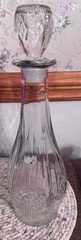 This is a Victorian-era McKee Brothers 'ISIS' pattern pressed glass water pitche
