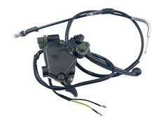 Throttle Control Lever & Cable for Kawasaki KFX 50 KFX80 KFX90 ATV For 7/8" Bar