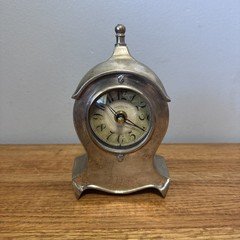 Timeworks Inc Clock Co Berkeley California Series 1906  Desk Shelf  Clock Metal