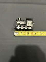 Timex Heavy Metal Train 2 1/2 Inch Clock, M. Z. Berger Design TMX 506-PC27A￼￼