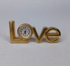 Timex Love Brass Mini Desk Clock