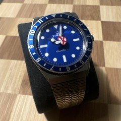 Timex x Seconde Prequel Ep. 0 Smurf Watch  Ltd Ed. Qtz 37mm TW2Y48200 W/Box 