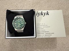 Timex x SECONDE / SECONDE / IYKYK EPISODE 3 HULK - Brand New