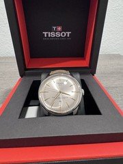 Tissot Chemin des Tourelles Powermatic 80 Auto 39mm Ivory Dial Leather