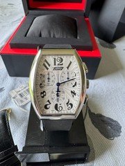 Tissot Heritage Porto Chrono Steel Black Men's Watch T66.1.627.32 (TONNEAU)