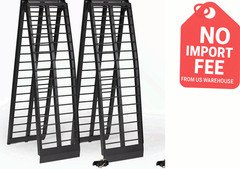 Titan Ramps 10' Heavy-Duty Arched ATV Loading Ramps - 1,600 lb. Capacity