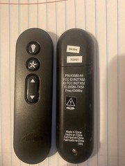 Title: Hunter Ceiling Fan Remote Control Replacement | K5580-A4 | FCC ID: IN2TX5