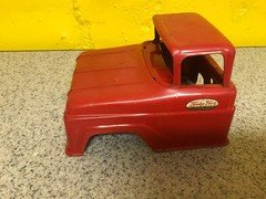 Tonka 1961 Red Truck Cab Only for  Parts Or Restore Good Condition
