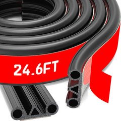 Tonneau Cover Seal Truck Topper Camper Shell Rubber Weather Strip 24.6Ft