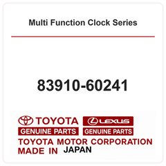 Toyota Genuine 83910-60241 Multi Function Clock 70 Series Land Cruiser