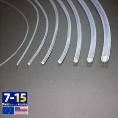Transparent Super Bright Solid Core Side Glow Optic Fiber 1.5~12mm Thick Cable