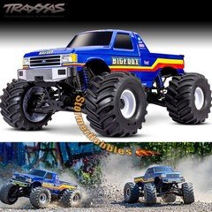 Traxxas Bigfoot #8 Body X-Maxx MT/X-Monster Blue Painted 7691-BLUE