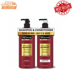 Tresemme Keratin Smooth Anti-Frizz Shampoo & Conditioner Set 28 fl oz 2-Count