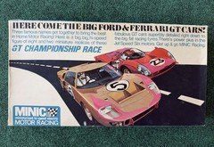 Tri-ang Minic Motorways M.1506 GT Championship Race Set