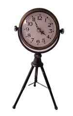 Tripod Desk Clock Battery Operated (A)