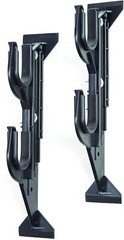 Truck Rear Window Rifle Shotgun Gun Holder Rack Vehicle Pickup Mount Back Metal