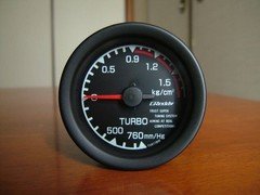 TRUST Greddy 60mm Mechanical Boost Gauge LED Light Omori Meter Made