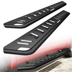 Tubular 7” Textured Black Running Board Custom Fit 2019-2026 Dodge Ram 1500
