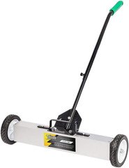 TUFFIOM 24-Inch Rolling Magnetic Pick-Up Sweeper | 50-LBS Capacity, with Quick R