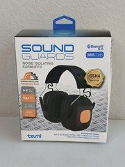 TZUMI Sound Guards #8445 Noise Isolating Earmuffs Headphones NRR 23db New Sealed