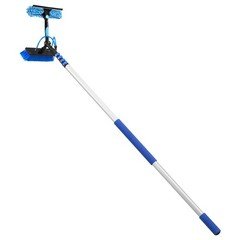 Uimoso Solar Panel Cleaning Kit with 24 ft Water Fed Pole and Brush System
