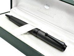 UNCOMMON MONTEVERDE USA INVINCIA DELUXE NIGHTHAWK CARBON BLACK BALLPOINT PEN