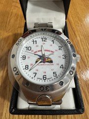 Union Pacific Safety Award, Pedre Quartz Analog Watch Silver Metal in Box